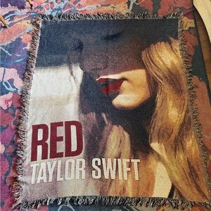 Taylor Swift Red Album Woven Blanket